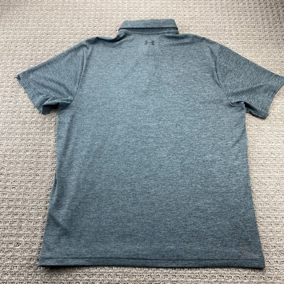 UNDER ARMOUR Golf Shirt Gray Men Extra Large XL The Playoff Polo Loose Outdoor - Picture 7 of 11